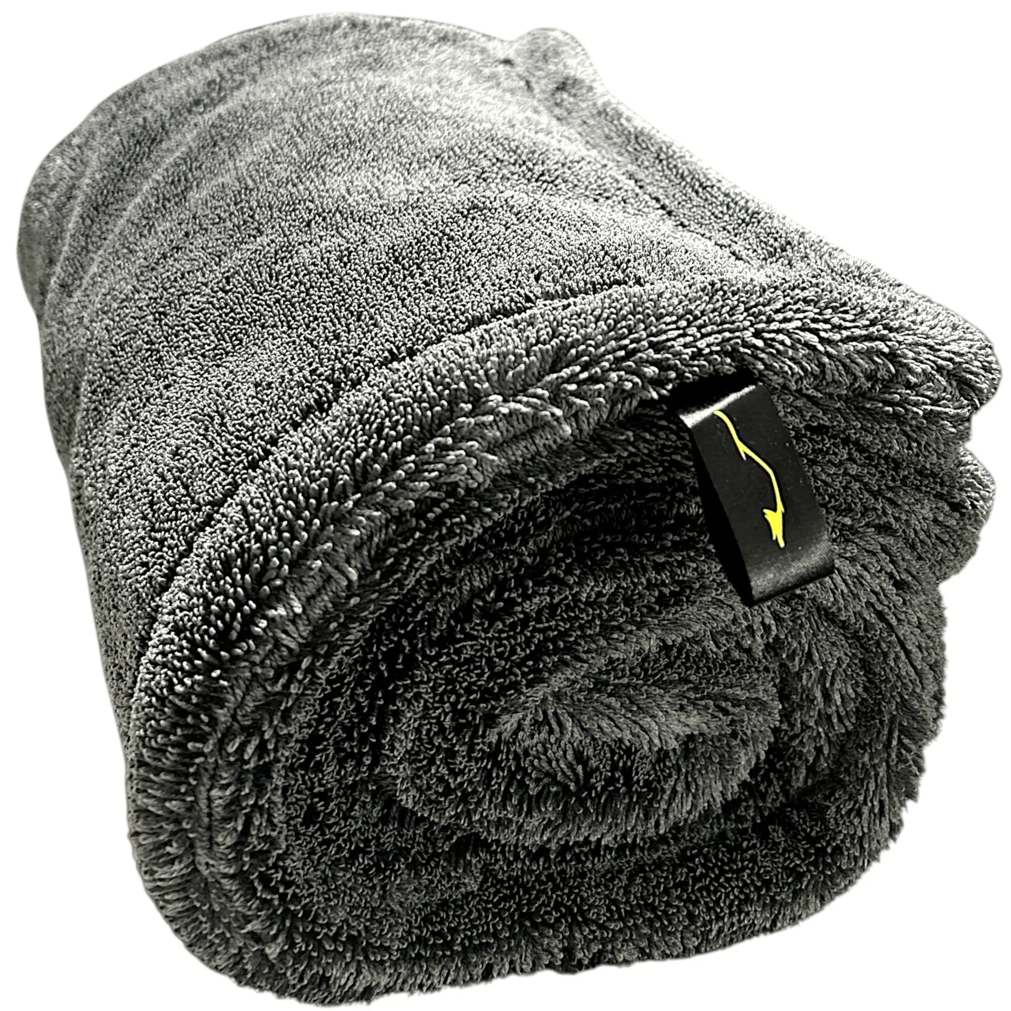 Rolled Sleek Dudes Sleek Max Dry 2K towel – 2000GSM premium microfiber car drying towel, ultra-soft and lint-free.