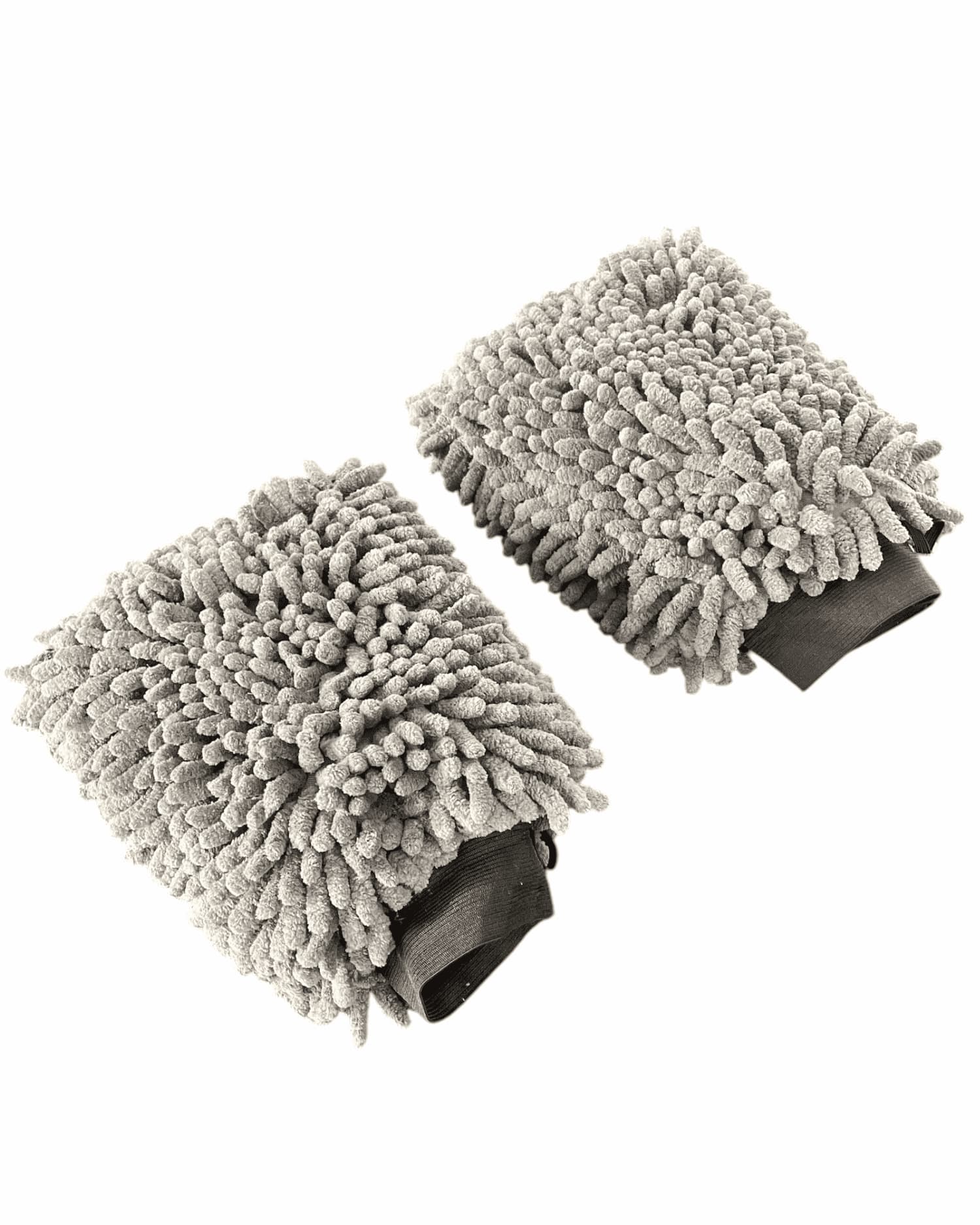 Pack of 2 Double - Sided Wash Mitts – Ultra - Soft Microfiber | Sleek Dudes - Sleek Dudes LLC
