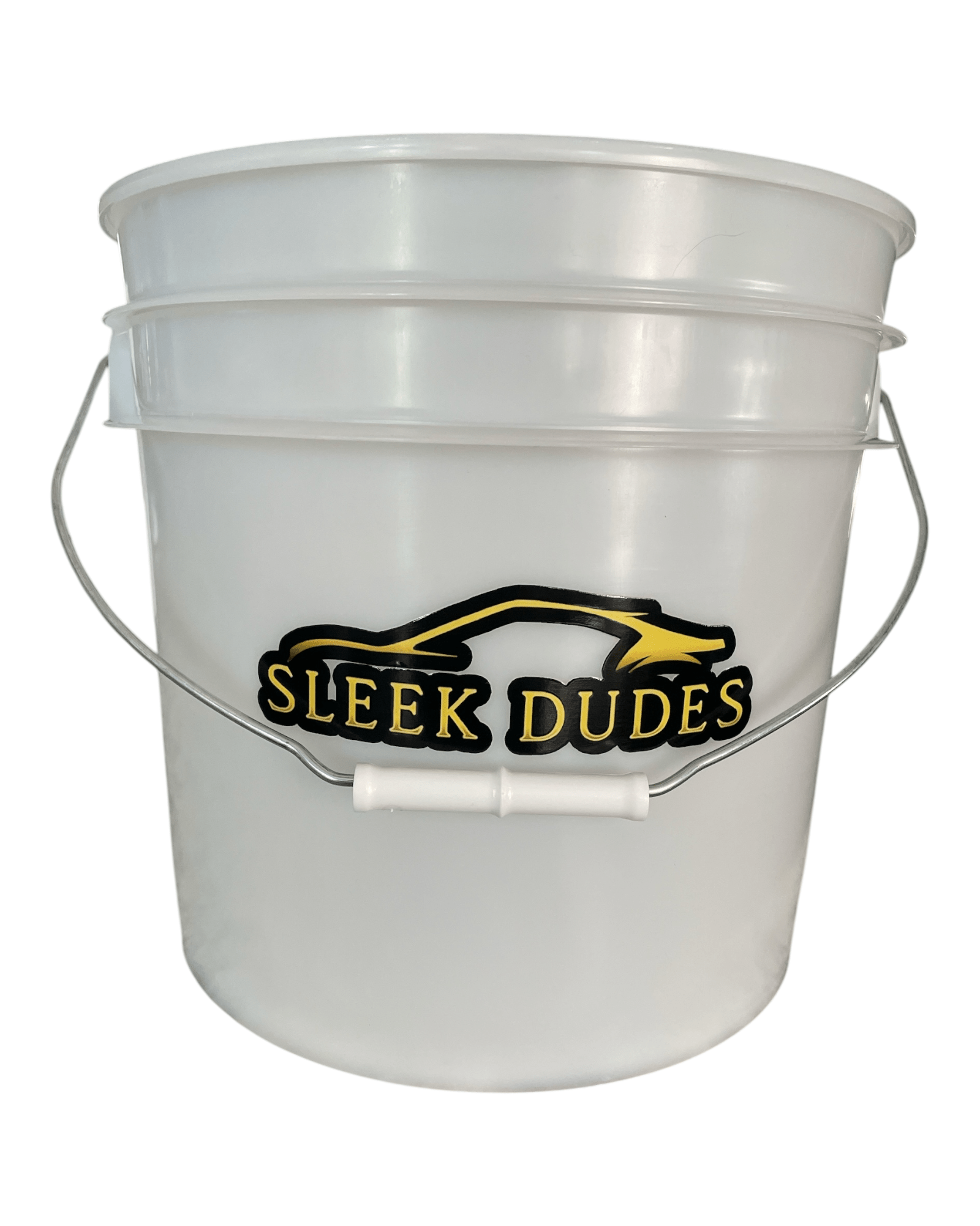 Sleek Dudes 3.5 - Gallon Wash Bucket Kit with 2 Wash Mitts – Perfect for the 2 - Bucket Wash Method - Sleek Dudes LLC