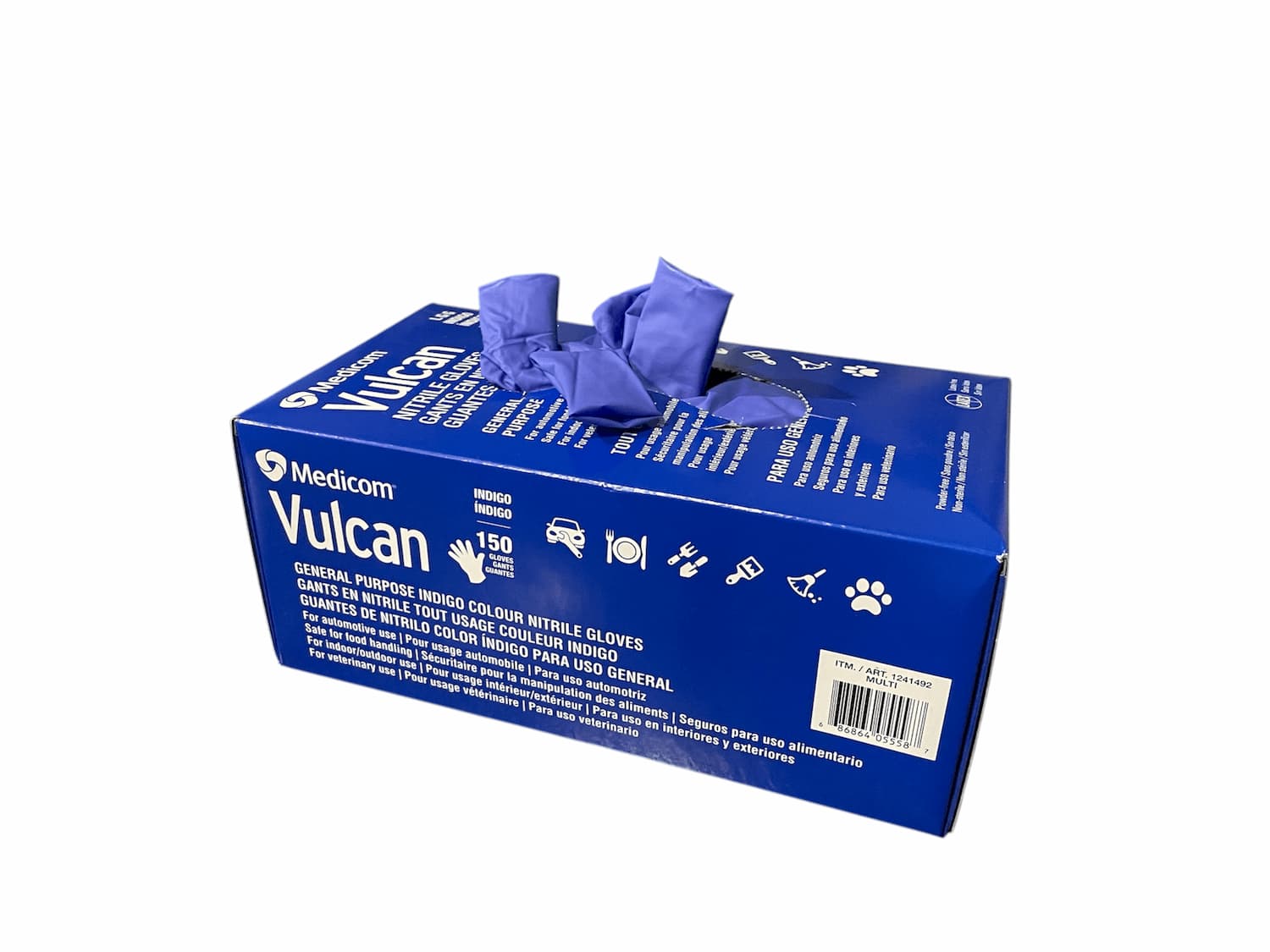 Vulcan General - Purpose Nitrile Gloves 150 Count - Sleek Dudes LLC