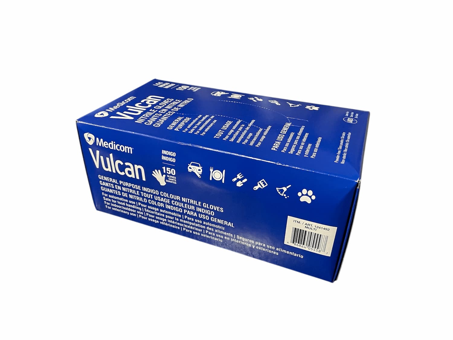 Medicom Guarantee Vulcan Disposable Gloves Medicom Vulcan Nitrile Gloves For Car Detailing
