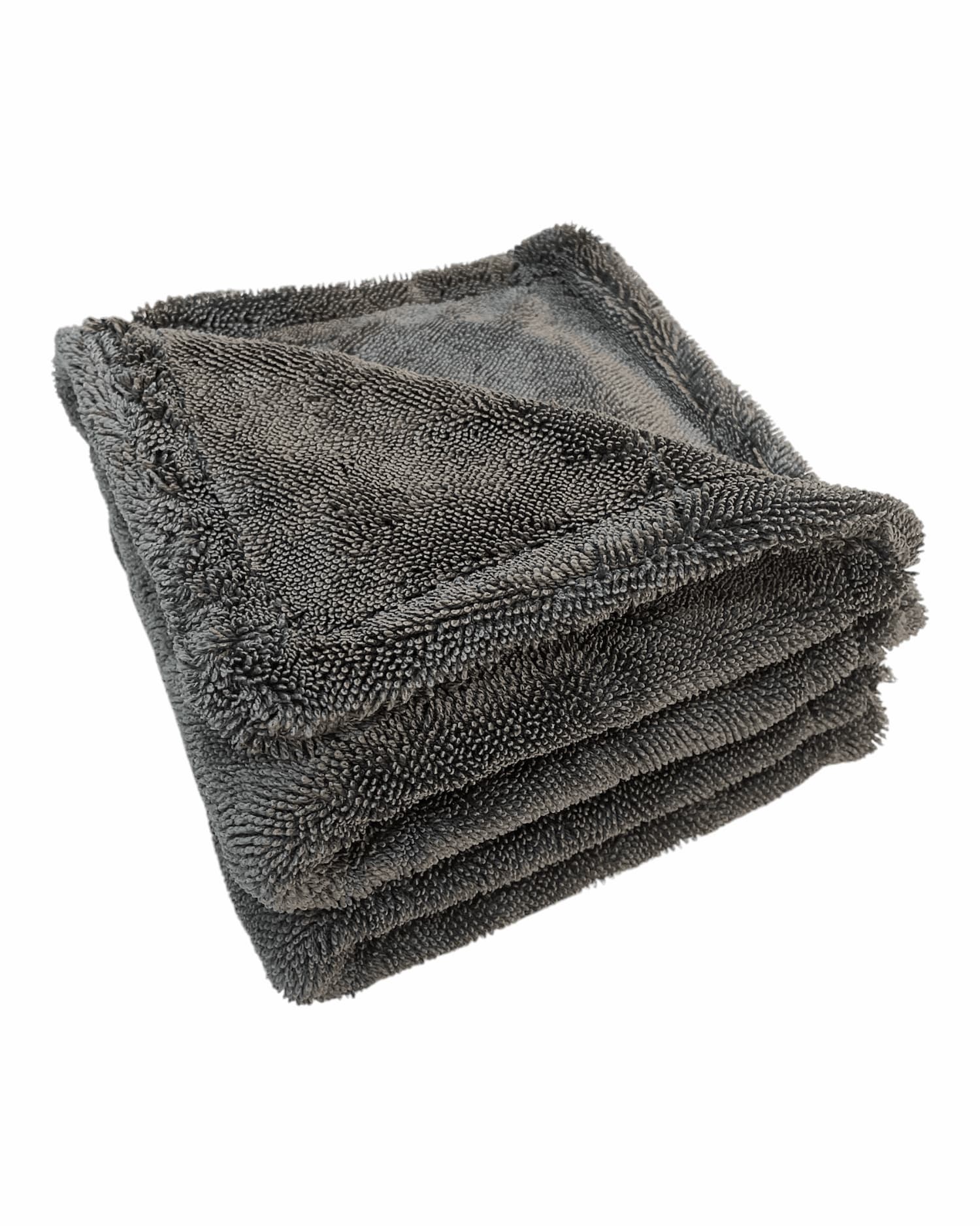 1200GSM Double Twisted Pile Microfiber Drying Towels - Pack of 2, 15"x 15" - Sleek Dudes LLC