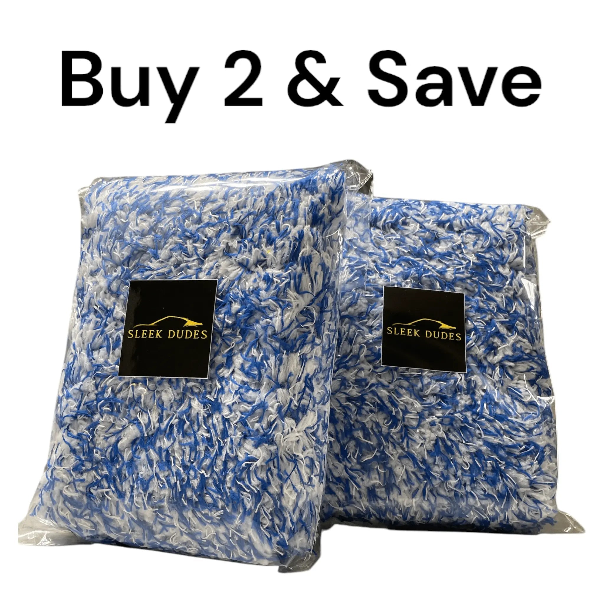 Sleek Dudes Microfiber Wash Sponges Pad - Sleek Dudes LLC