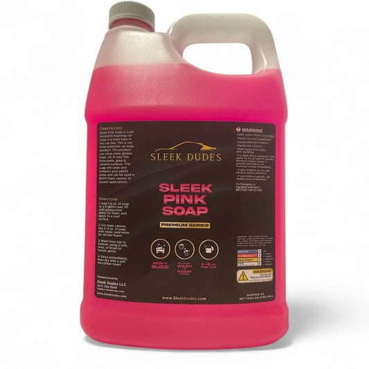 Gallon of Pink Soap